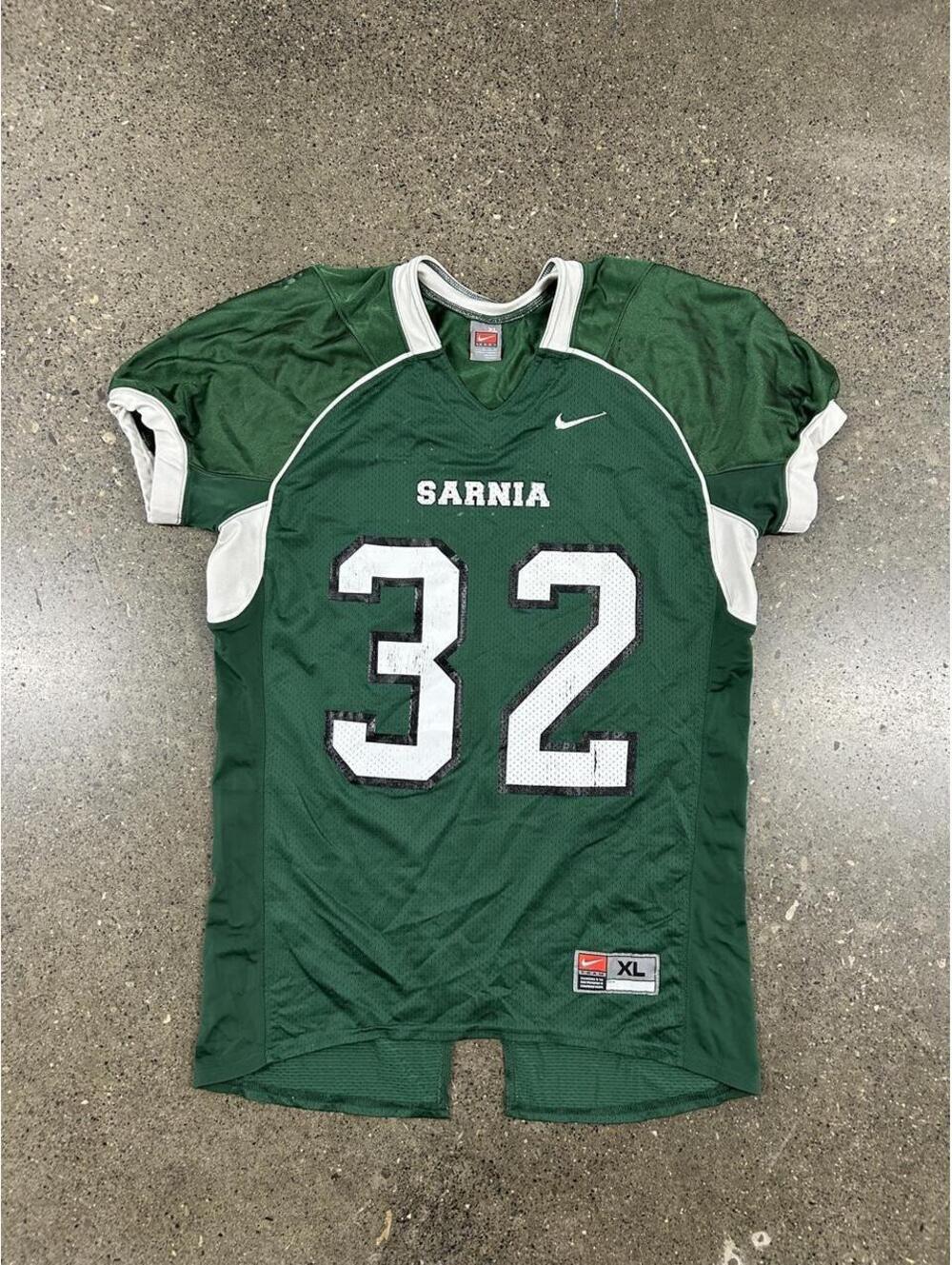 Vintage 90s Nike Sarnia Football Jersey Size XL